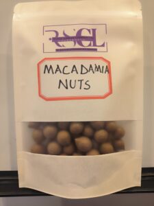 Sample Pouch of Rumali Supreme Macadamia Nuts