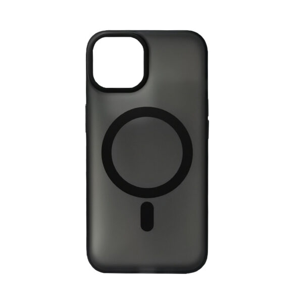 Classic Black iPhone 13/14 Case with Magnetic Feature